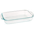 Premium 8 &quot;Clear Glass Square Baking -Fraking